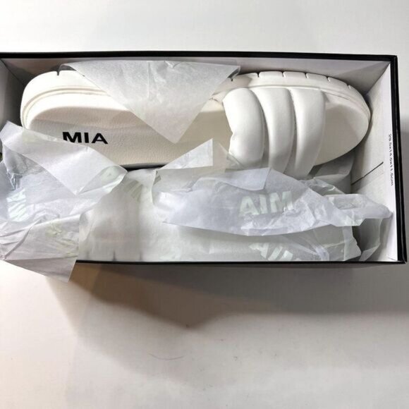 MIA Cimone Women's Quilted Slide‎ Slip-on Open toe Sandal NWB - Picture 6 of 12